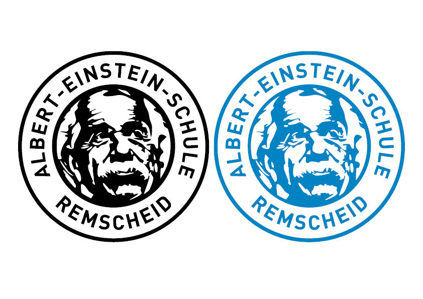 Die Albert Einstein Schule Remscheid bekommt ein neues Logo.