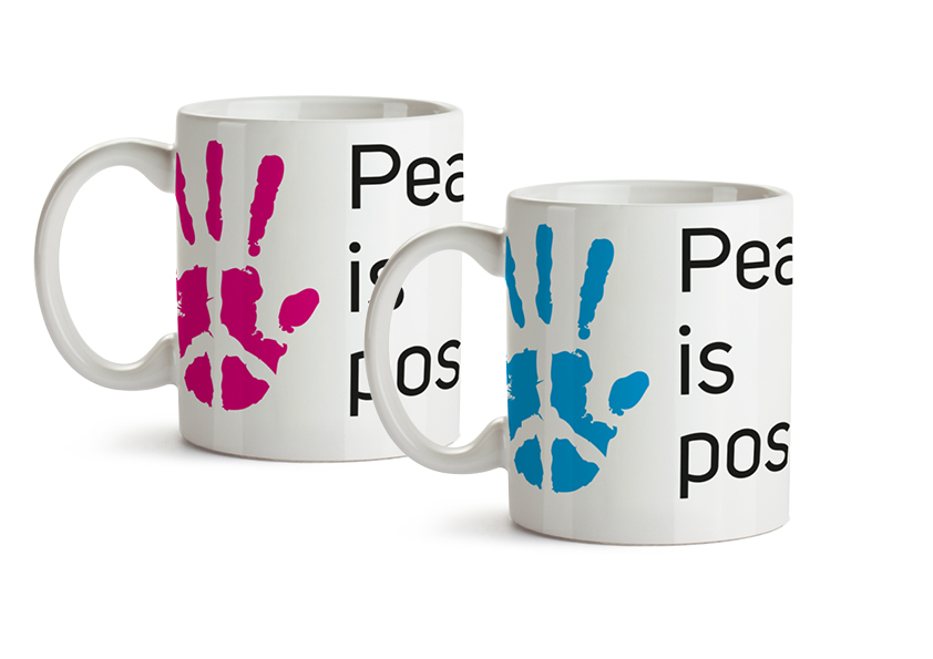Peace is possible - Kaffeetassen.