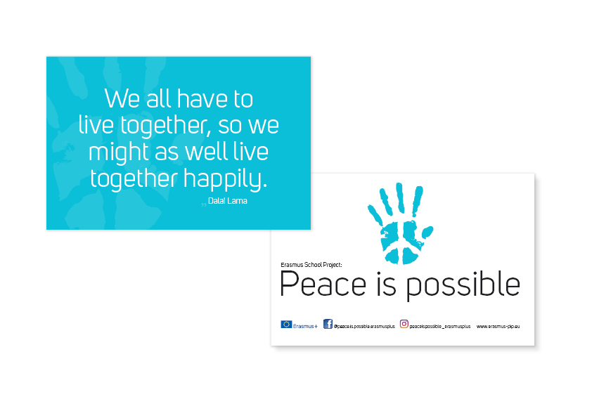 Peace is possible - Mitgabekarten.